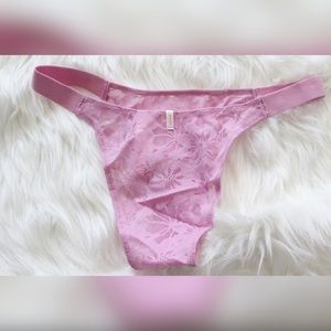 Victoria’s Secret PINK- Lace Brazilian- Dusty Pink, Size S